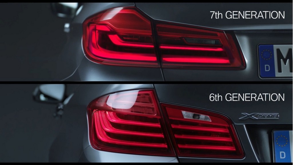 BMW COMPARA O SÉRIE 5 DA 6ª GERAÇÃO COM O SÉRIE 5 2017, foto 16