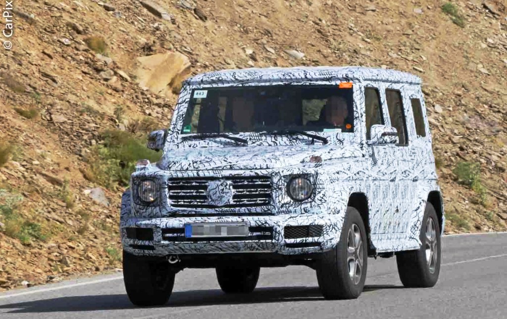 NOVA GERAÇÃO DO MERCEDES-BENZ G CLASS JÁ RODA EM TESTES DE DESENVOLVIMENTO, foto 2