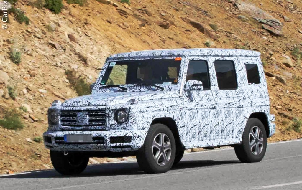 NOVA GERAÇÃO DO MERCEDES-BENZ G CLASS JÁ RODA EM TESTES DE DESENVOLVIMENTO, foto 3