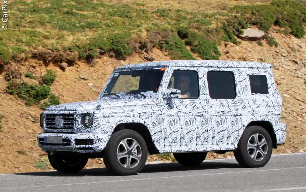 NOVA GERAÇÃO DO MERCEDES-BENZ G CLASS JÁ RODA EM TESTES DE DESENVOLVIMENTO, foto 4