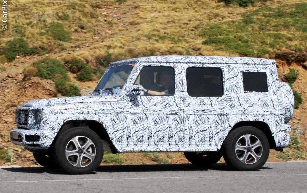 NOVA GERAÇÃO DO MERCEDES-BENZ G CLASS JÁ RODA EM TESTES DE DESENVOLVIMENTO, foto 5
