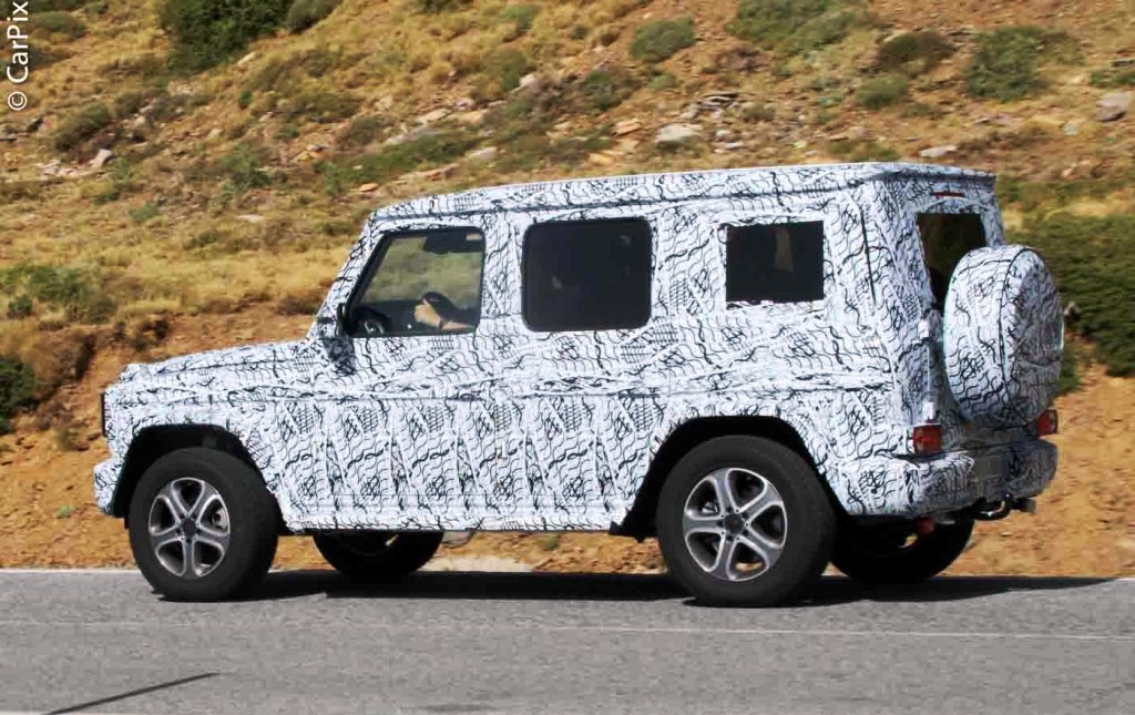 NOVA GERAÇÃO DO MERCEDES-BENZ G CLASS JÁ RODA EM TESTES DE DESENVOLVIMENTO, foto 7