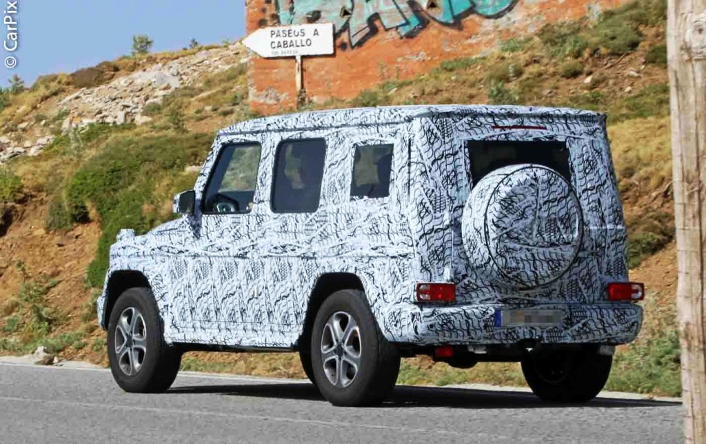 NOVA GERAÇÃO DO MERCEDES-BENZ G CLASS JÁ RODA EM TESTES DE DESENVOLVIMENTO, foto 8