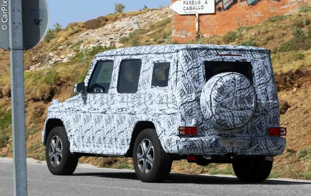 NOVA GERAÇÃO DO MERCEDES-BENZ G CLASS JÁ RODA EM TESTES DE DESENVOLVIMENTO, foto 9
