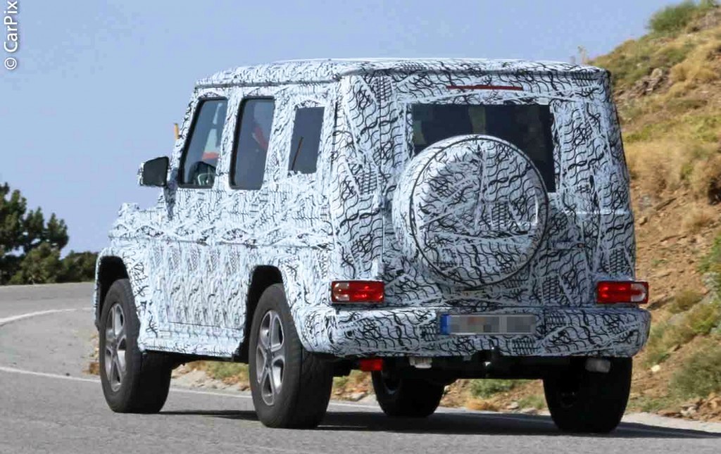 NOVA GERAÇÃO DO MERCEDES-BENZ G CLASS JÁ RODA EM TESTES DE DESENVOLVIMENTO, foto 10