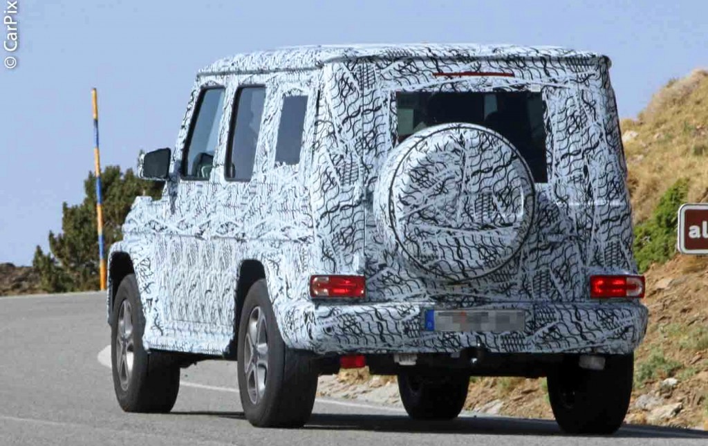 NOVA GERAÇÃO DO MERCEDES-BENZ G CLASS JÁ RODA EM TESTES DE DESENVOLVIMENTO, foto 11