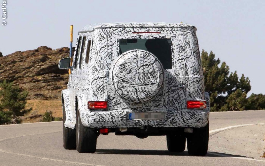 NOVA GERAÇÃO DO MERCEDES-BENZ G CLASS JÁ RODA EM TESTES DE DESENVOLVIMENTO, foto 12