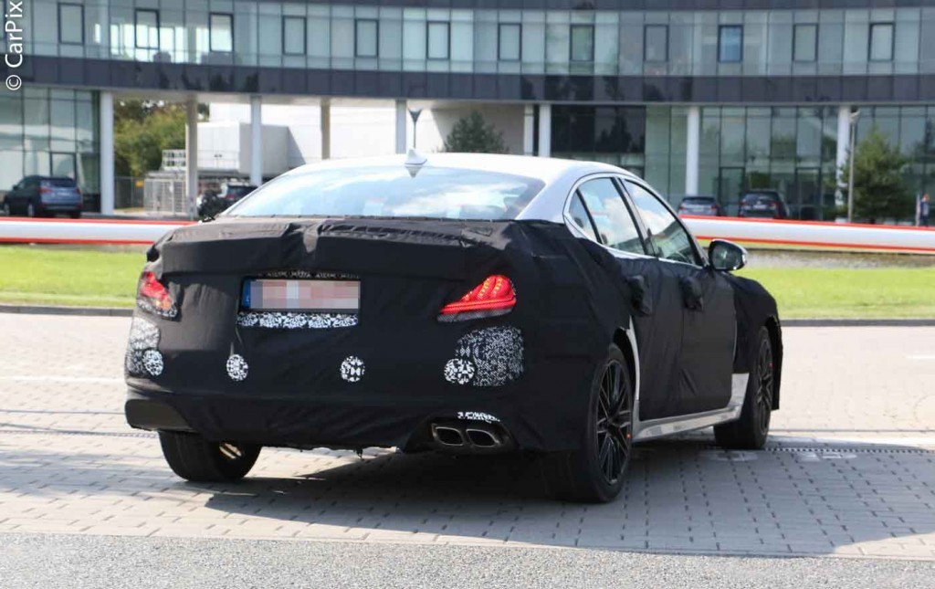 GENESIS G70 JÁ ESTÁ RODANDO EM TESTES PELA EUROPA, foto 9