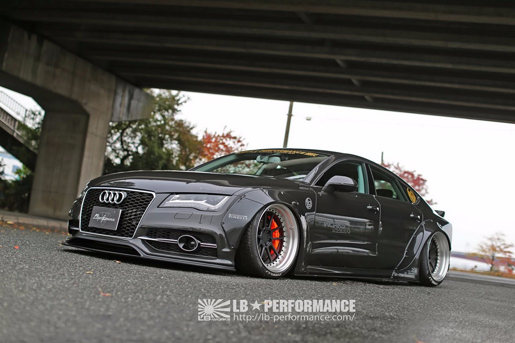 LIBERTY WALK REVELA SEU TRABALHO ENVOLVENDO O AUDI A7/S7 SPORTBACK, foto 1