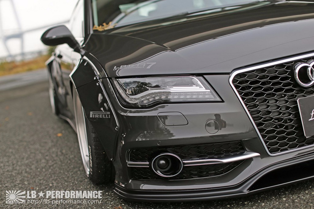 LIBERTY WALK REVELA SEU TRABALHO ENVOLVENDO O AUDI A7/S7 SPORTBACK, foto 4