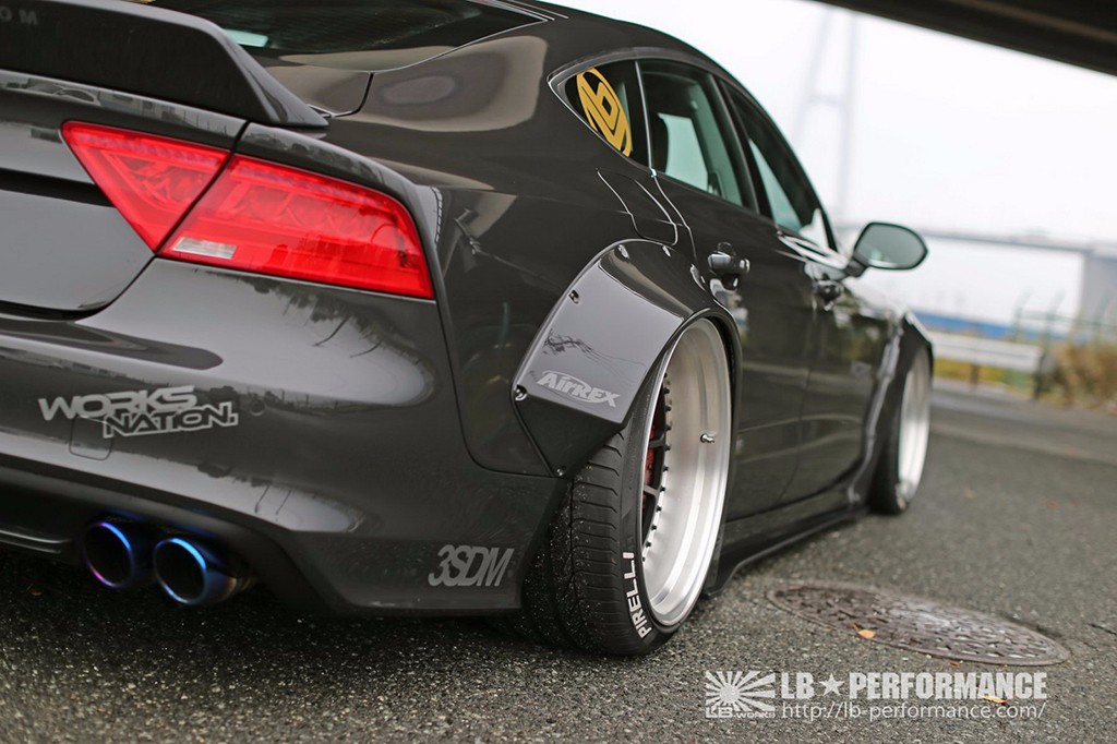 LIBERTY WALK REVELA SEU TRABALHO ENVOLVENDO O AUDI A7/S7 SPORTBACK, foto 5