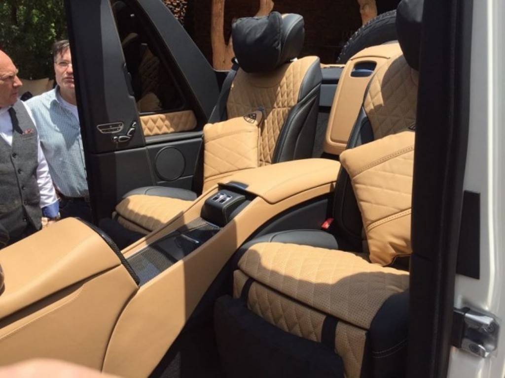 MERCEDES-MAYBACH G 650 LANDAULET: VAZAM AS PRIMEIRAS IMAGENS DO TODO-TERRENO DE LUXO, foto 4