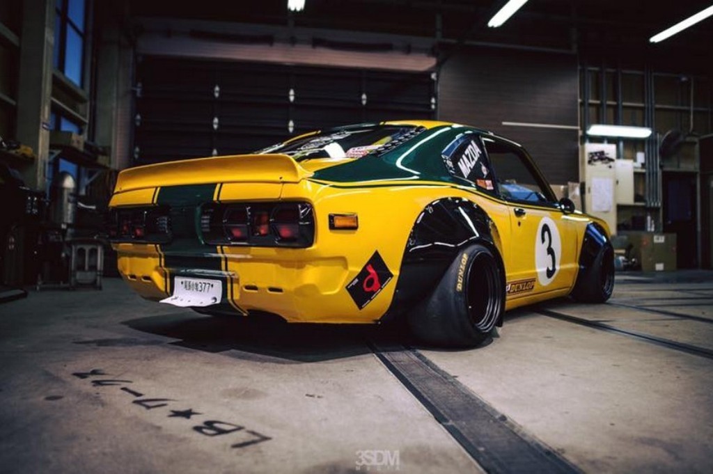 ESTE É O MAZDA RX-3 DE WATARU KATO, O FUNDADOR DA LIBERTY WALK, foto 2