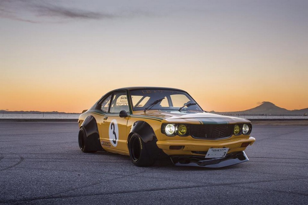 ESTE É O MAZDA RX-3 DE WATARU KATO, O FUNDADOR DA LIBERTY WALK, foto 6