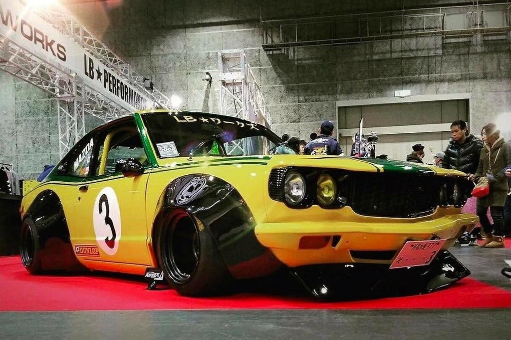 ESTE É O MAZDA RX-3 DE WATARU KATO, O FUNDADOR DA LIBERTY WALK, foto 10