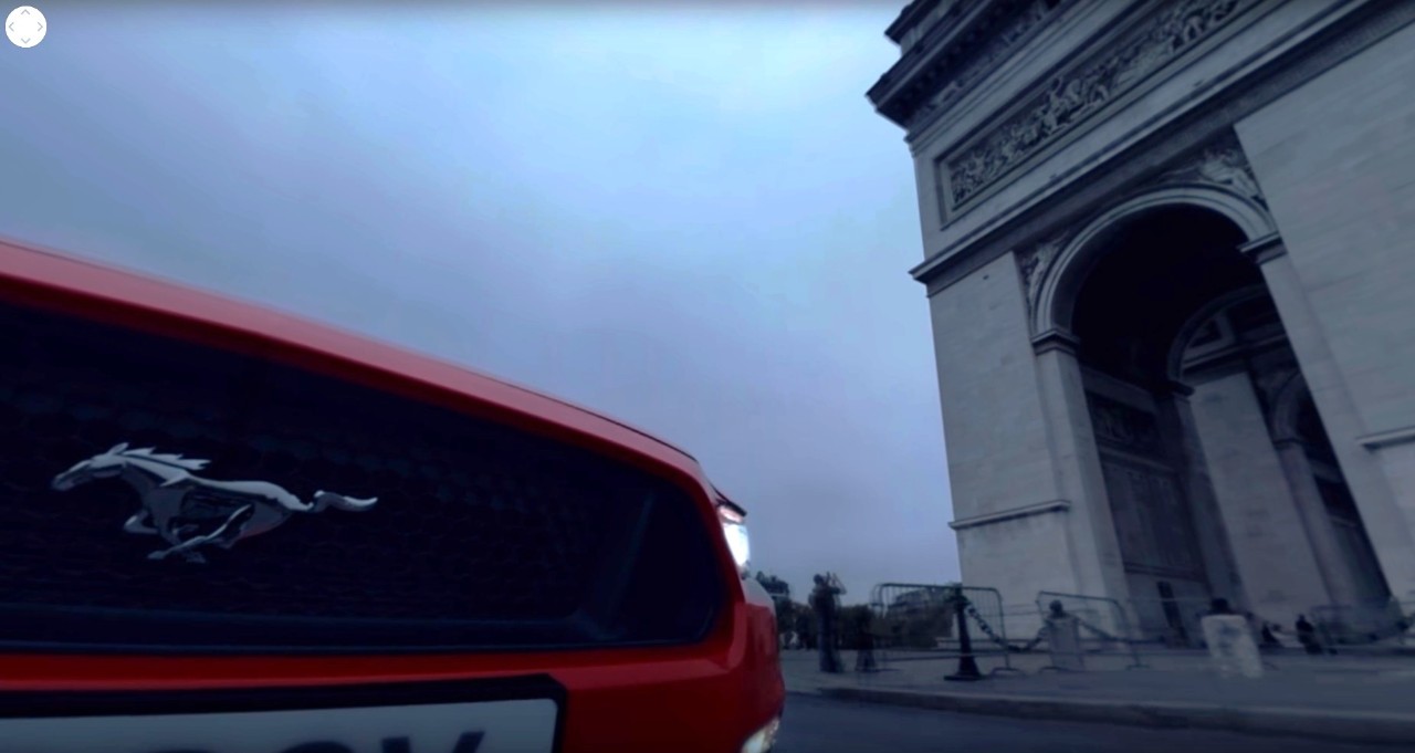 FORD FAZ UM REMAKE MODERNO DO CURTA ‘C´ÉTAIT UN RENDEZ-VOUS’, DE CLAUDE LELOUCH, COM O MUSTANG NAS RUAS DE PARIS, foto 2