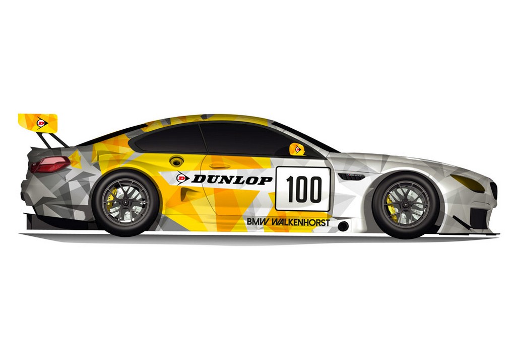 BMW M6 GT3 DUNLOP ART CAR MOSTRA SUA CARA, foto 2
