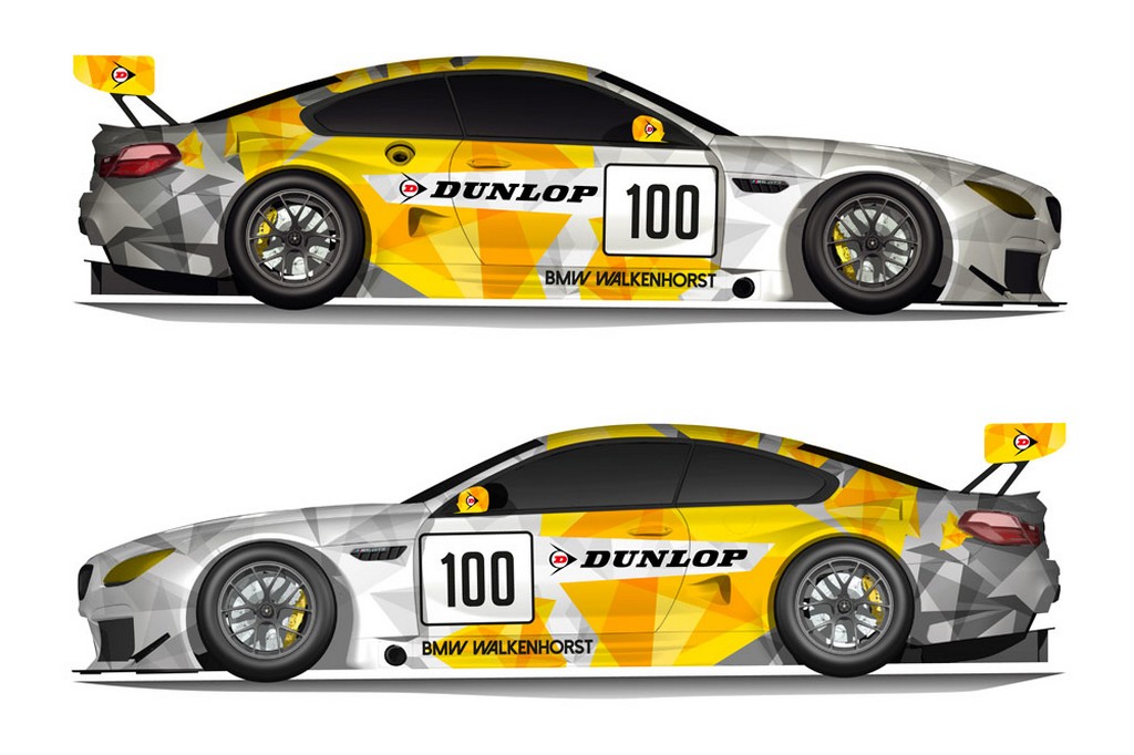 BMW M6 GT3 DUNLOP ART CAR MOSTRA SUA CARA, foto 6