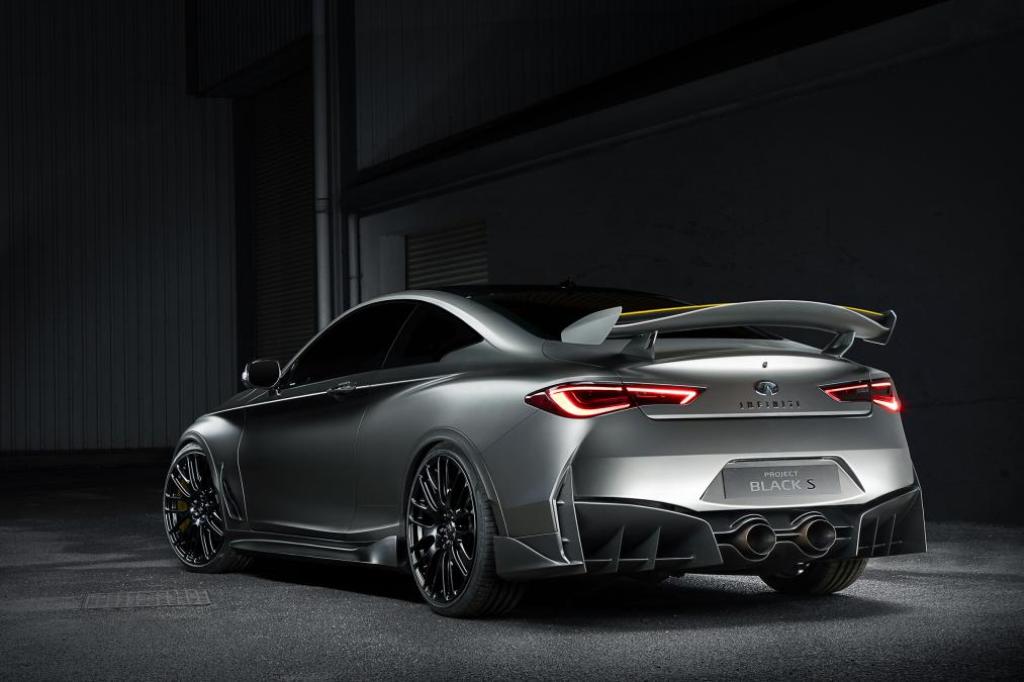 INFINITI Q60 PROJECT BLACK S: CONCEPT CONTA COM TECNOLOGIA DA F1 E SERÁ MOSTRADO EM GENEBRA, foto 2