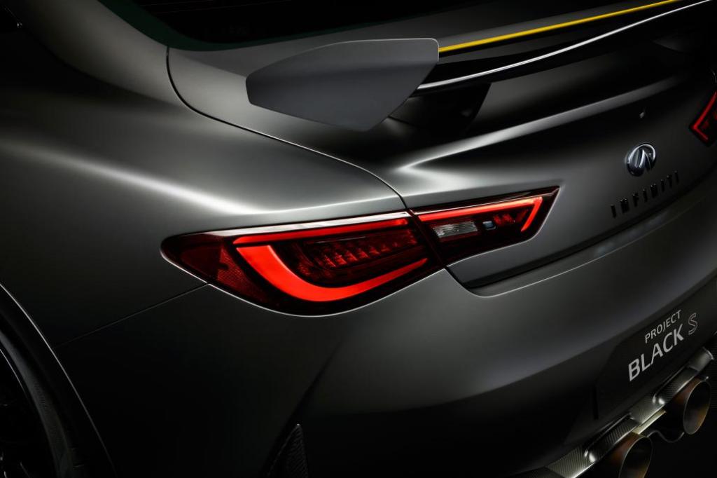 INFINITI Q60 PROJECT BLACK S: CONCEPT CONTA COM TECNOLOGIA DA F1 E SERÁ MOSTRADO EM GENEBRA, foto 3