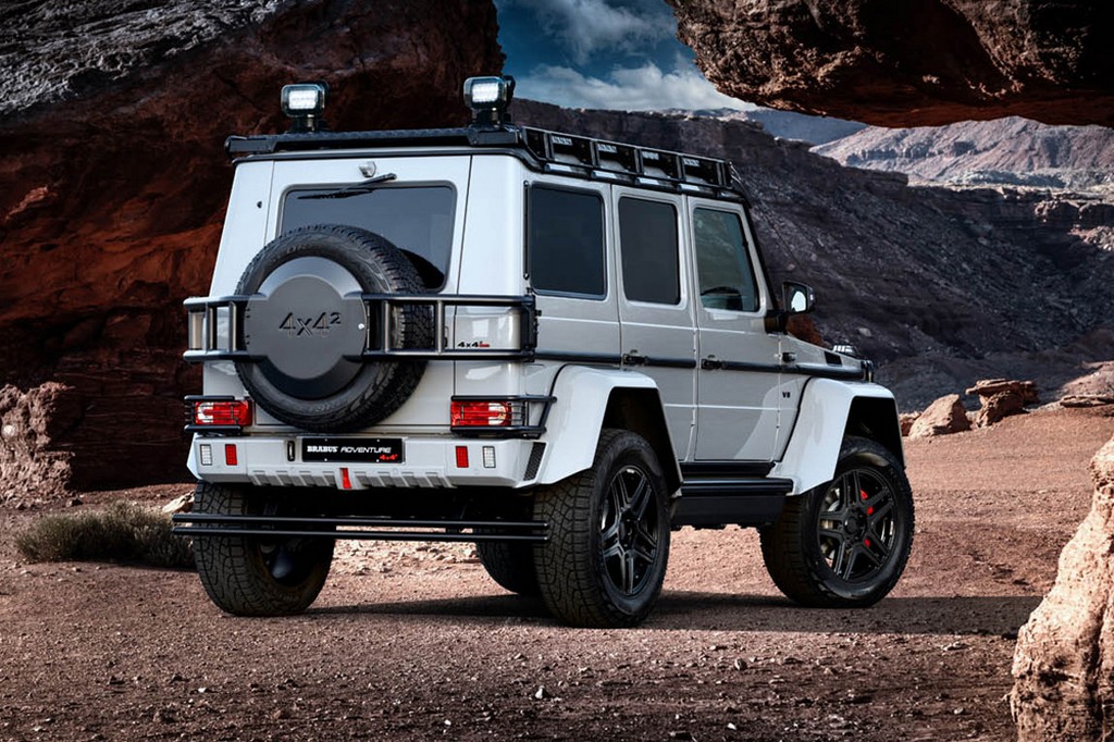 BRABUS 550 ADVENTURE 4X4² BASEADO NO MERCEDES-BENZ G 500 FOI APRESENTADO EM GENEBRA, foto 2