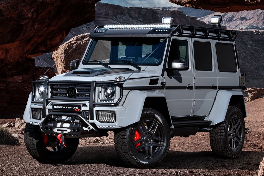 BRABUS 550 ADVENTURE 4X4² BASEADO NO MERCEDES-BENZ G 500 FOI APRESENTADO EM GENEBRA, foto 3