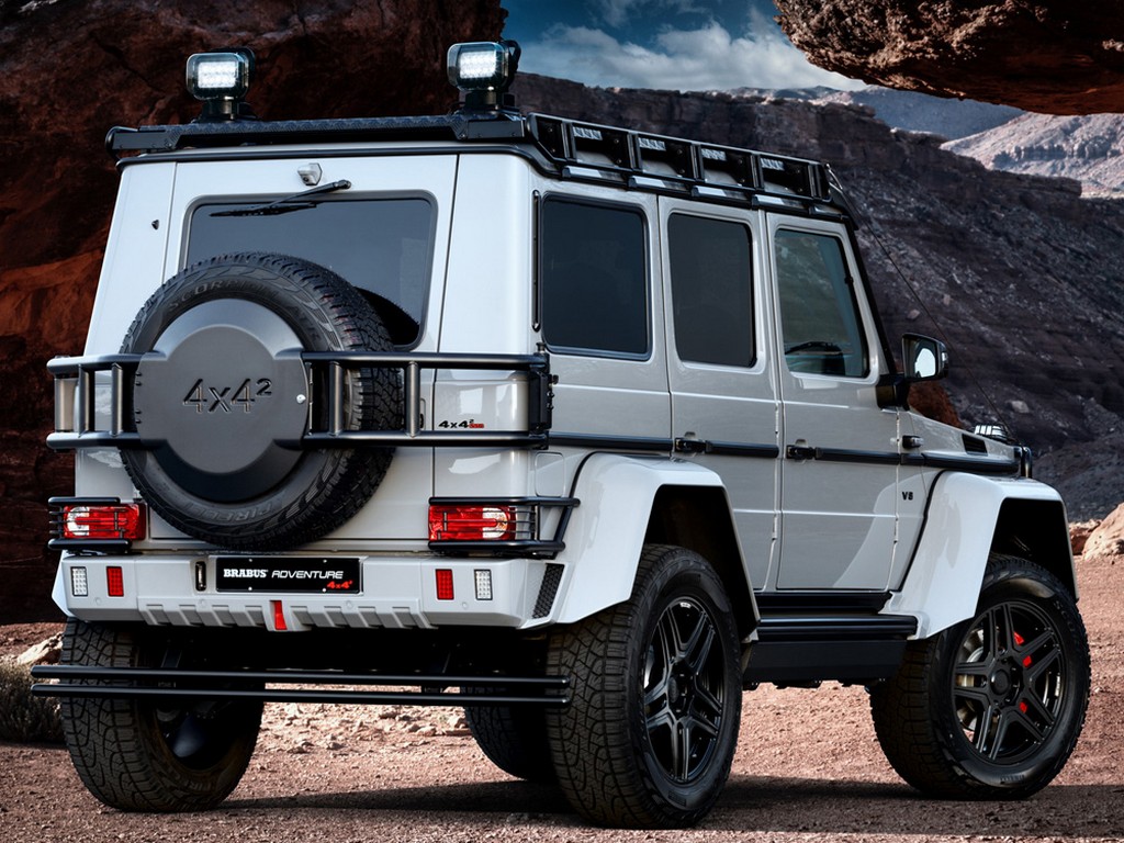 BRABUS 550 ADVENTURE 4X4² BASEADO NO MERCEDES-BENZ G 500 FOI APRESENTADO EM GENEBRA, foto 4
