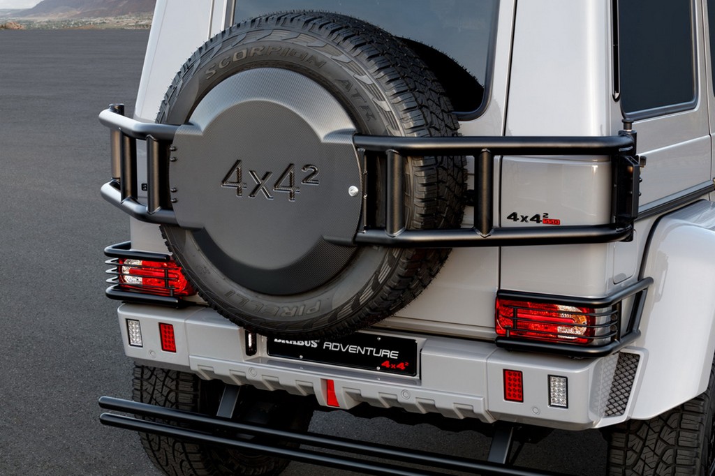 BRABUS 550 ADVENTURE 4X4² BASEADO NO MERCEDES-BENZ G 500 FOI APRESENTADO EM GENEBRA, foto 8