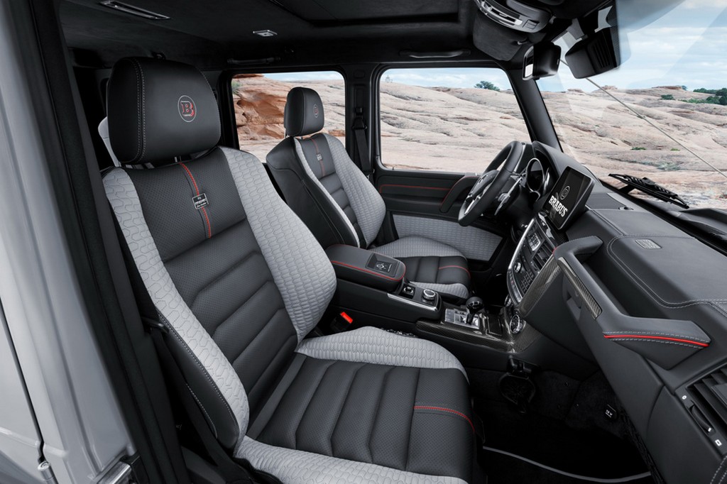 BRABUS 550 ADVENTURE 4X4² BASEADO NO MERCEDES-BENZ G 500 FOI APRESENTADO EM GENEBRA, foto 13