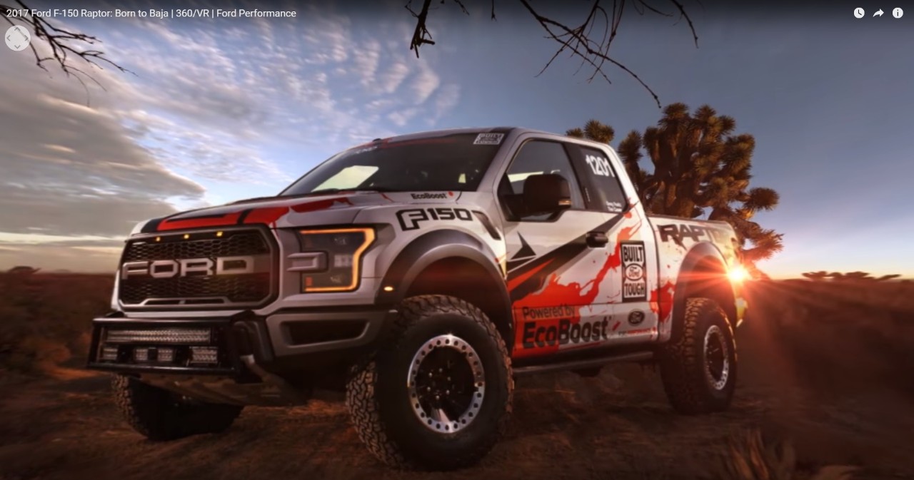 ‘BORN TO BAJA’: FORD MOSTRA VÍDEO INÉDITO DA F-150 RAPTOR EM REALIDADE VIRTUAL E EM IMAGENS SENSACIONAIS, foto 4