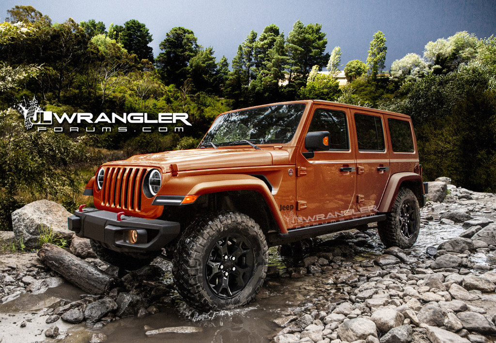 JEEP WRANGLER 2018: VAZAM AS PRIMEIRAS IMAGENS COMPLETAS DA GERAÇÃO JL, foto 1