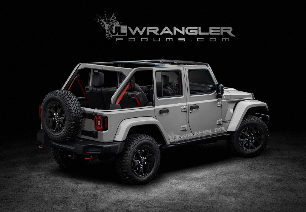 JEEP WRANGLER 2018: VAZAM AS PRIMEIRAS IMAGENS COMPLETAS DA GERAÇÃO JL, foto 3