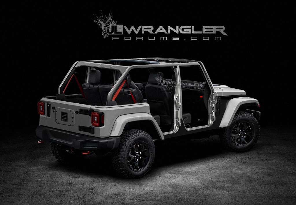 JEEP WRANGLER 2018: VAZAM AS PRIMEIRAS IMAGENS COMPLETAS DA GERAÇÃO JL, foto 4