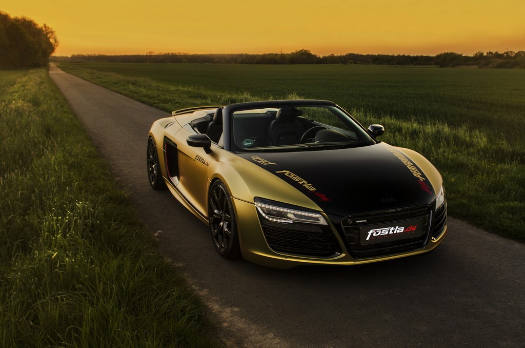 FOSTLA APRESENTA SEU PROGRAMA PARA O AUDI R8 SPYDER, foto 1