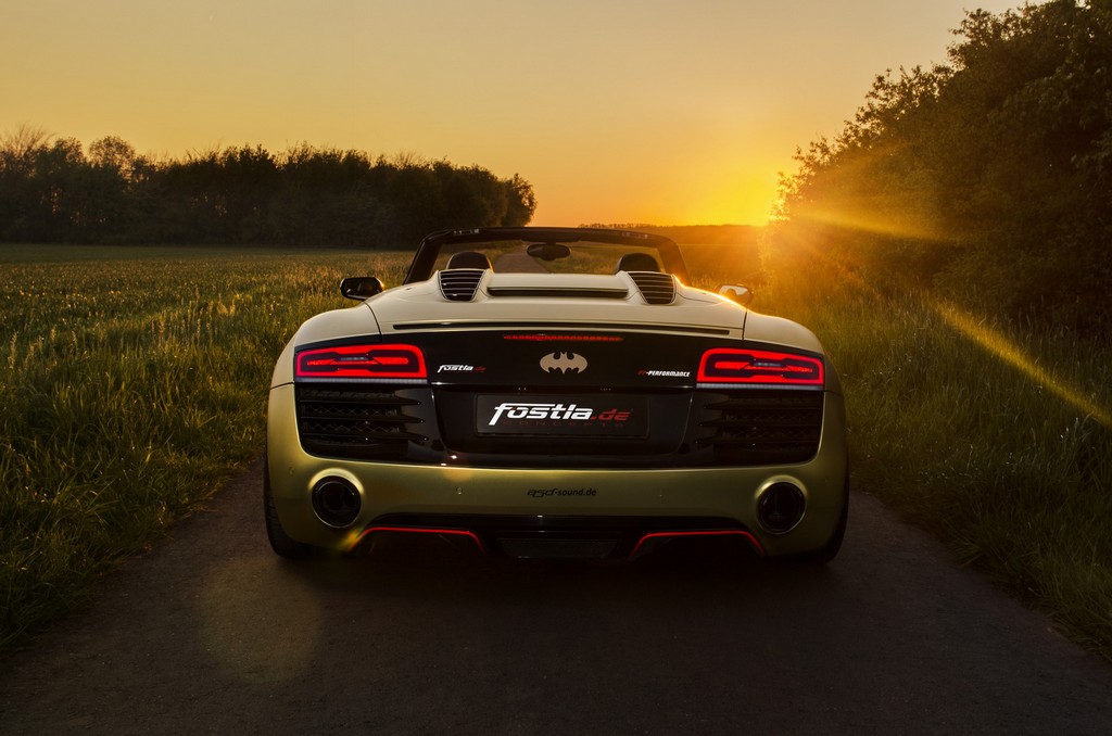 FOSTLA APRESENTA SEU PROGRAMA PARA O AUDI R8 SPYDER, foto 2