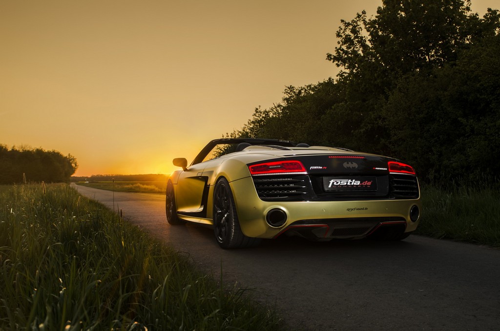 FOSTLA APRESENTA SEU PROGRAMA PARA O AUDI R8 SPYDER, foto 3