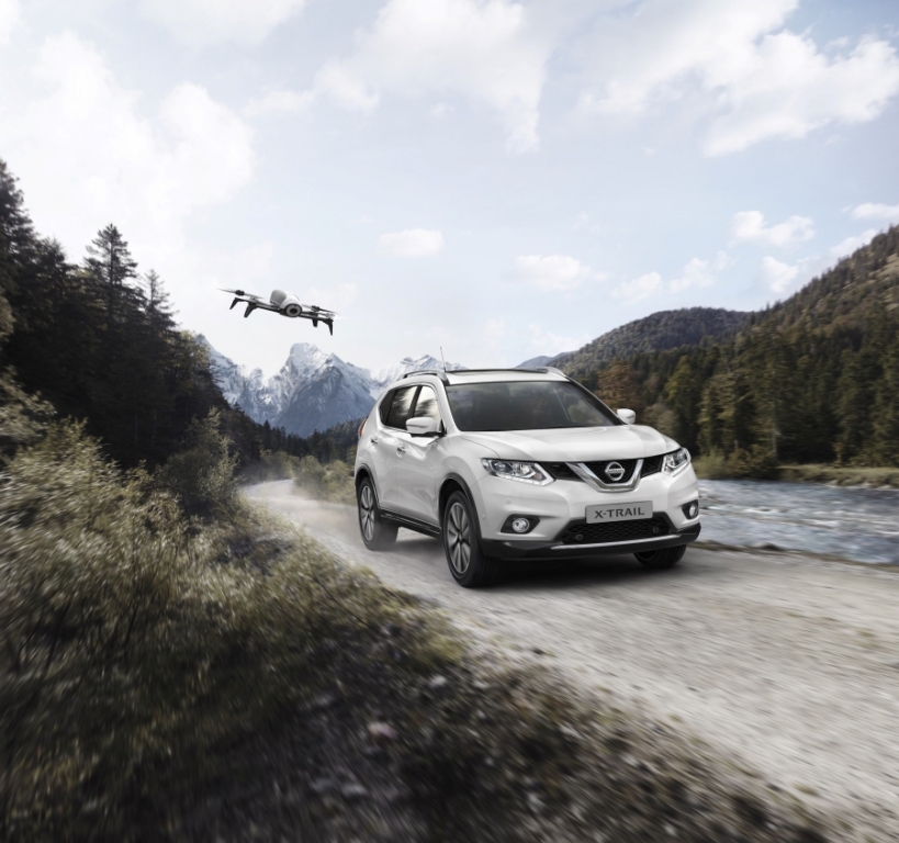 NISSAN X-TRAIL X-SCAPE CHEGA À EUROPA COM UM DRONE EM SEU EQUIPAMENTO DE SÉRIE, foto 1