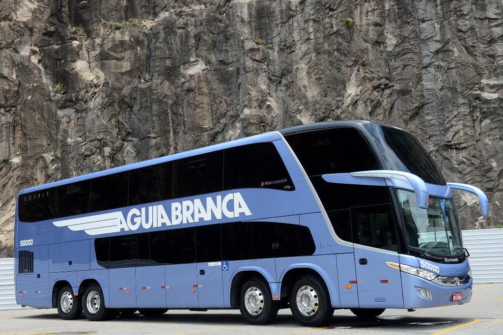 ÁGUIA BRANCA ADQUIRE 12 ÔNIBUS RODOVIÁRIOS MERCEDES-BENZ PARA DOUBLE DECKER DE 15 METROS, foto 1