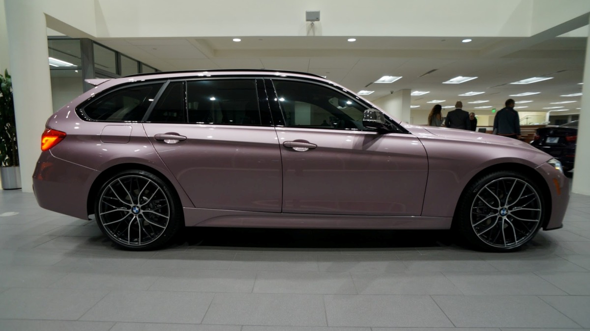 ESTE BMW 328d TOURING INDIVIDUAL ROSE QUARTZ ESTÁ À VENDA NOS ESTADOS UNIDOS, foto 2