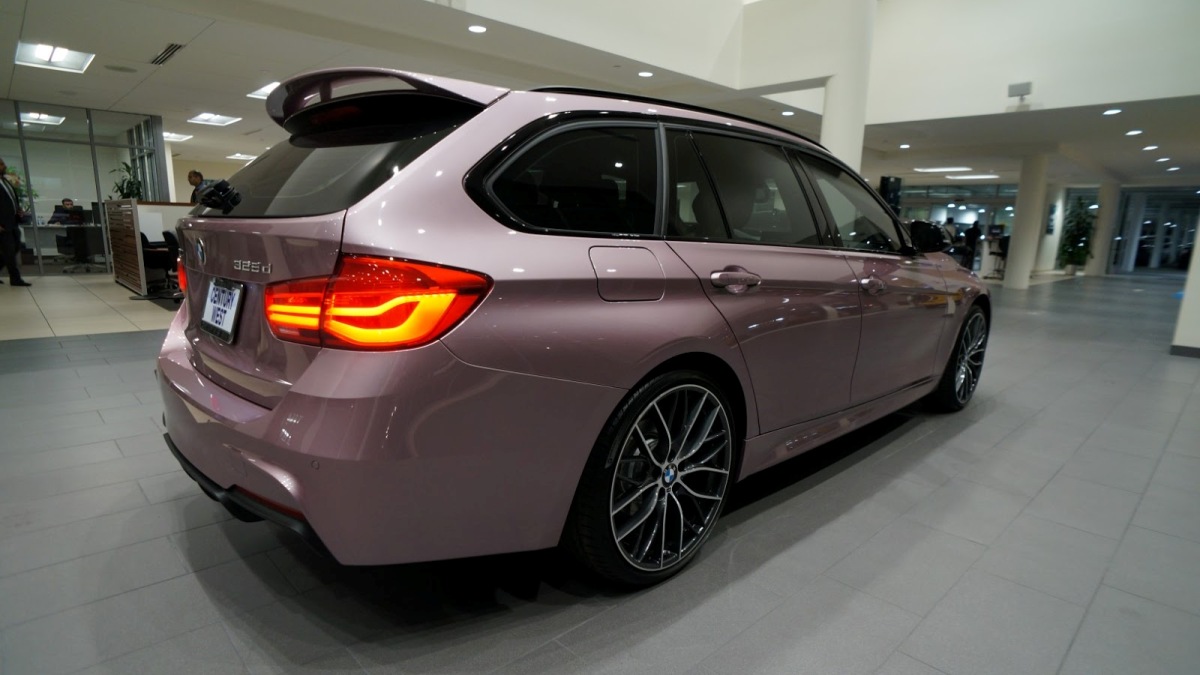 ESTE BMW 328d TOURING INDIVIDUAL ROSE QUARTZ ESTÁ À VENDA NOS ESTADOS UNIDOS, foto 3