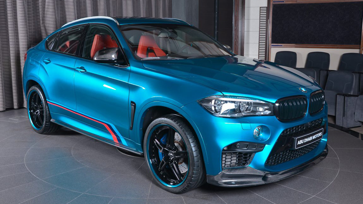 UM BMW X6 M PERSONALIZADO PELO CONCESSIONÁRIO DA MARCA EM ABU DHABI, foto 1