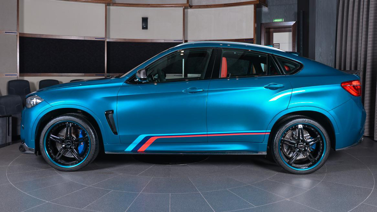 UM BMW X6 M PERSONALIZADO PELO CONCESSIONÁRIO DA MARCA EM ABU DHABI, foto 4