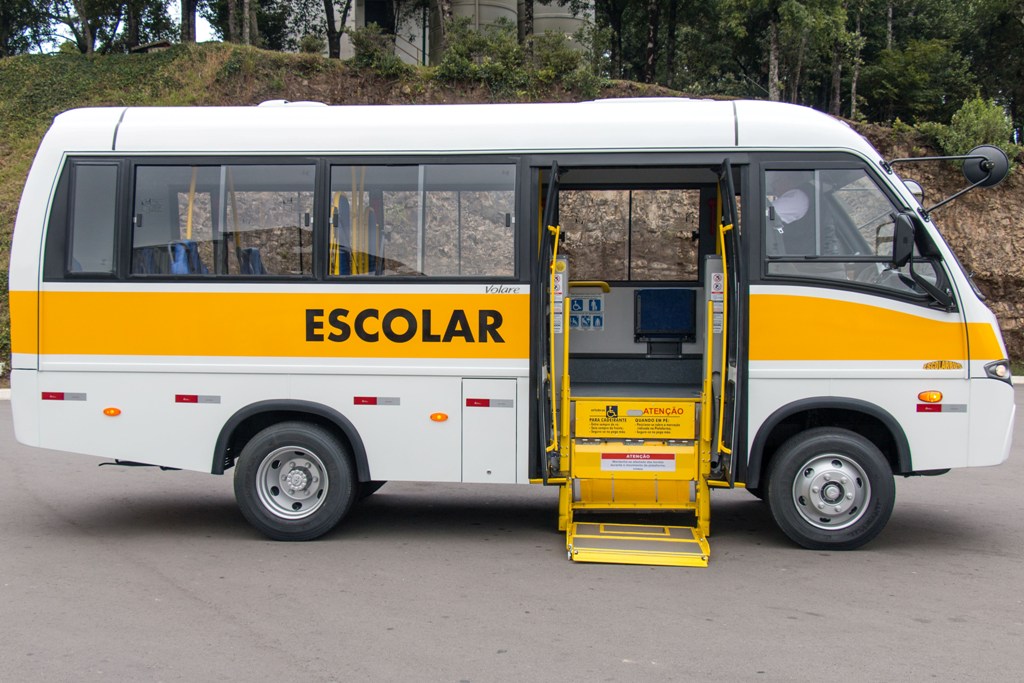 34 VOLARE ESCOLARBUS PARA TRANSPORTE ESCOLAR ACESSÍVEL DE BELO HORIZONTE, foto 2