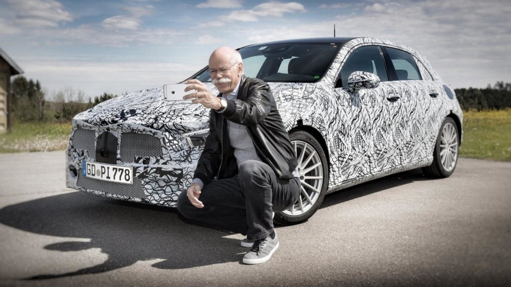 NOVO MERCEDES-BENZ A CLASS SEGUE EM TESTES, foto 1