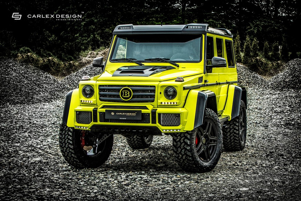 CARLEX DESIGN APRESENTA SEU PROJETO PARA O INTERIOR DO MERCEDES-BENZ G 500 4X4² DA BRABUS, foto 1