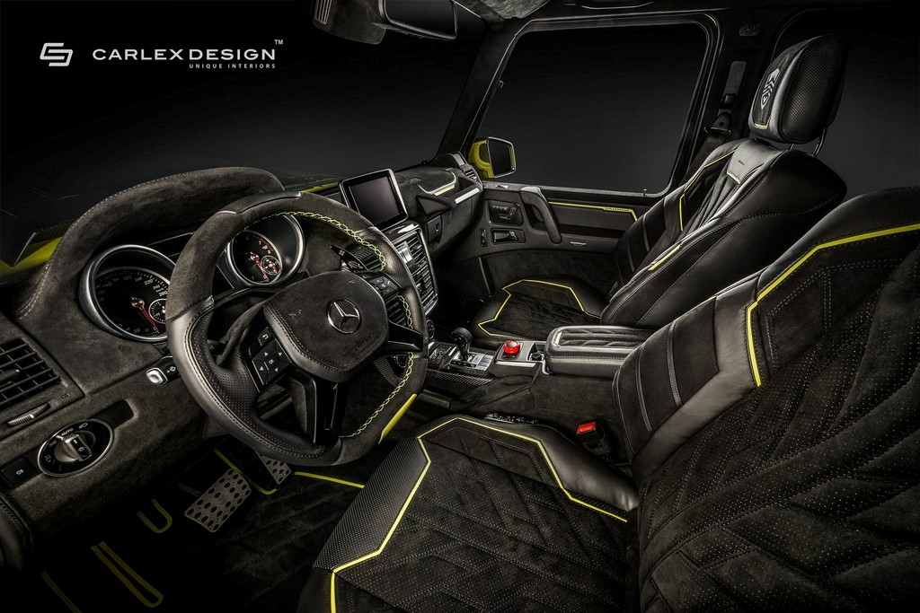 CARLEX DESIGN APRESENTA SEU PROJETO PARA O INTERIOR DO MERCEDES-BENZ G 500 4X4² DA BRABUS, foto 2