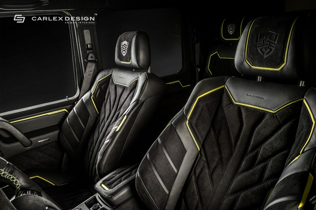 CARLEX DESIGN APRESENTA SEU PROJETO PARA O INTERIOR DO MERCEDES-BENZ G 500 4X4² DA BRABUS, foto 3