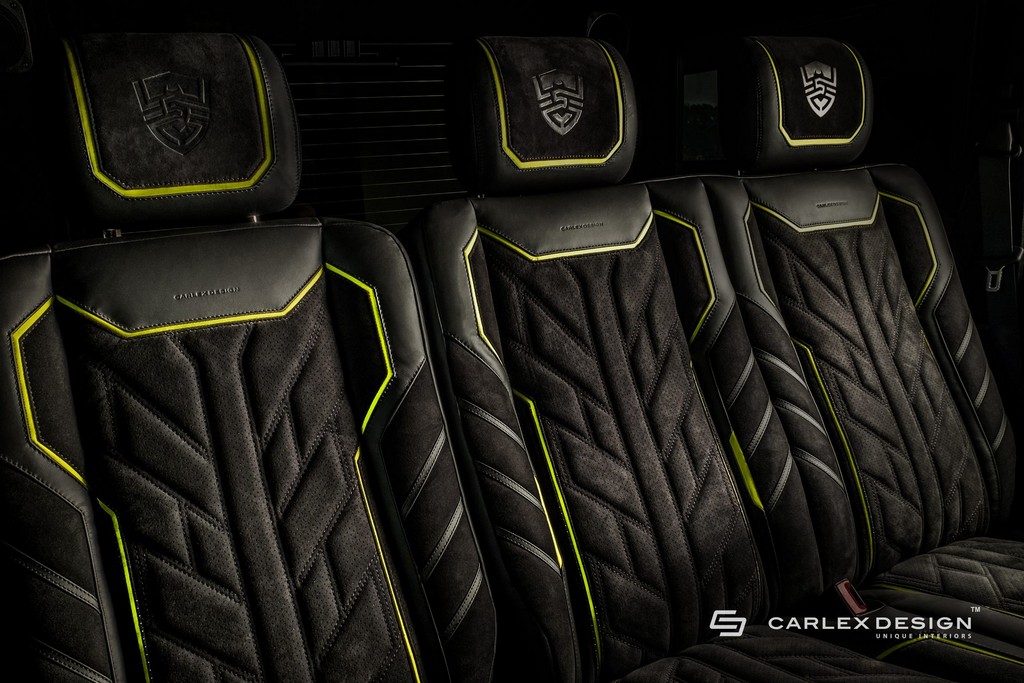 CARLEX DESIGN APRESENTA SEU PROJETO PARA O INTERIOR DO MERCEDES-BENZ G 500 4X4² DA BRABUS, foto 4