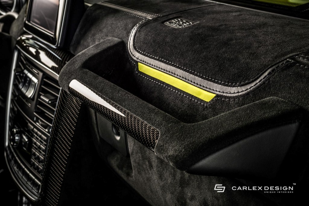 CARLEX DESIGN APRESENTA SEU PROJETO PARA O INTERIOR DO MERCEDES-BENZ G 500 4X4² DA BRABUS, foto 7