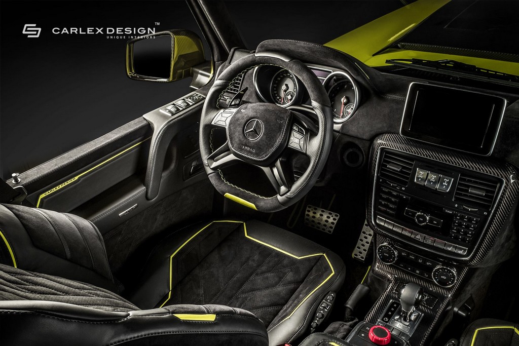 CARLEX DESIGN APRESENTA SEU PROJETO PARA O INTERIOR DO MERCEDES-BENZ G 500 4X4² DA BRABUS, foto 8